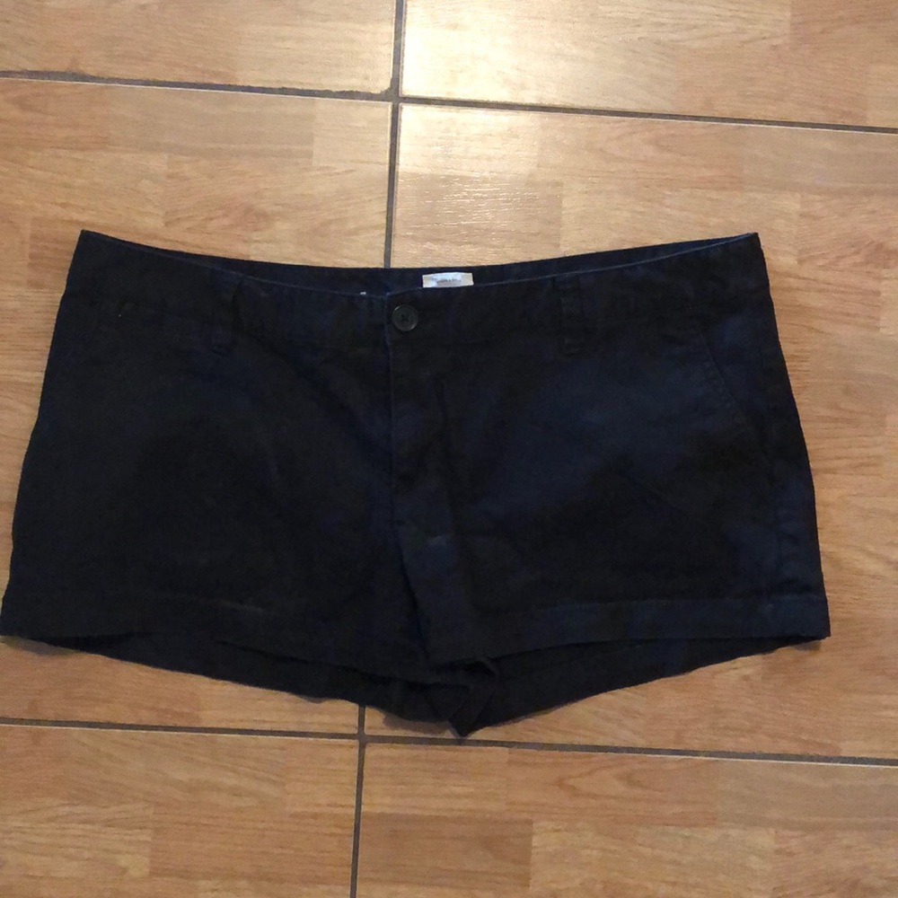 Gently worn black shorts